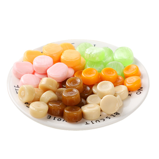 木糖醇水果味糖苹果桔子硬糖水果糖果喜糖婚糖无糖精食品健康零食