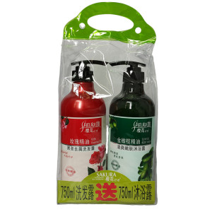 樱花e恋套装洗发水沐浴露