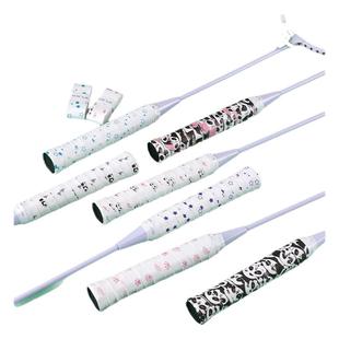 羽毛球手胶印花高颜值卡通熊猫白色粘性吸汗带防滑耐磨网球拍手胶