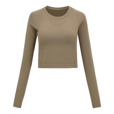 带胸垫瑜伽衫运动上衣MAIAACTIVE