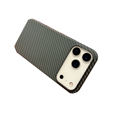 适用苹果17碳纤维磁吸手机壳16pm