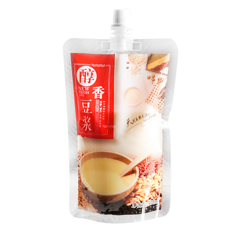商用外卖豆浆打包袋吸嘴袋