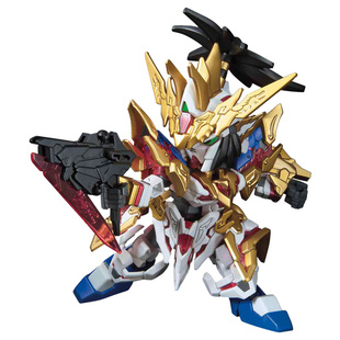 万代高达拼装模型Q版SD BB 三国创杰传 龙翔刘备关羽张飞赵云吕布