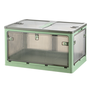 友耐书本收纳箱可折叠放书籍装书盒学生家用带轮书籍储物整理箱子