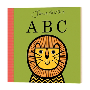 简福斯特绘本 ABC Jane Foster's ABC 英文原版 早教英语启蒙益智绘本 儿童英文学习纸板书 英文版进口原版书籍