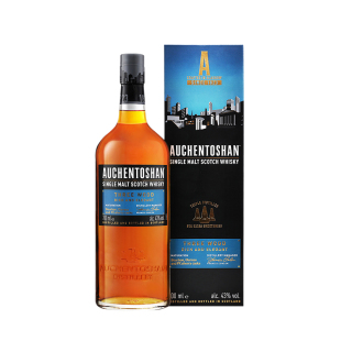 欧肯特轩三桶单一麦芽威士忌Auchentoshan苏格兰洋酒行货700ml