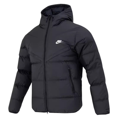 耐克男连帽休闲运动保暖羽绒服