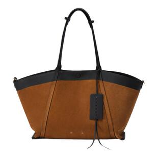 Fabrique 翻翻包双面多用荔枝纹牛皮高级感大号休闲托特包女包