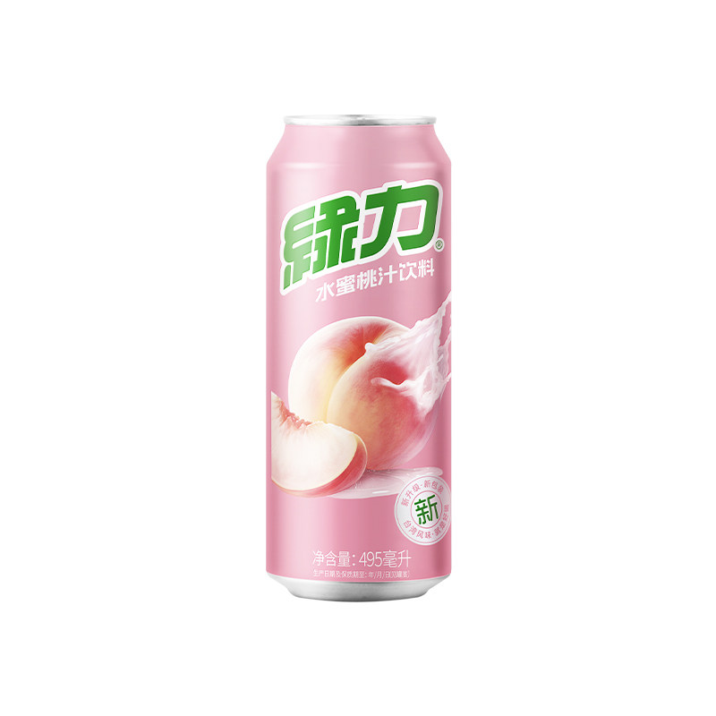 绿力水蜜桃果味国产果汁饮料