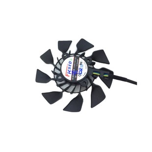 适用8600品牌电脑 7300 5200 7600显卡 风扇直径4 孔距小显卡散热