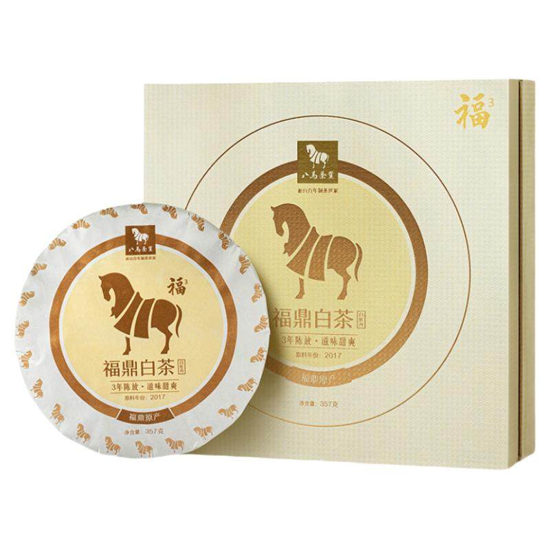 八马茶业福鼎白茶白牡丹礼盒装