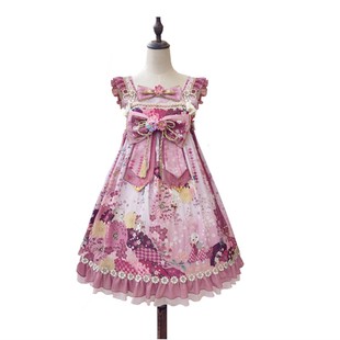 现货fs全款 抹胸款落樱猫屿lolita和风jsk羽织内搭洛丽塔