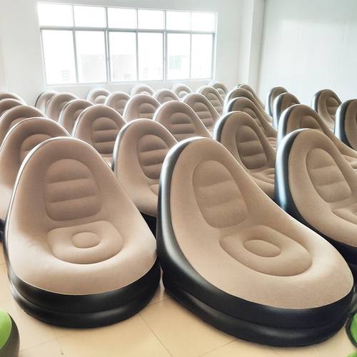 新品 充气懒人沙发午休躺椅户外便携可折叠组合充气沙发厂家直销