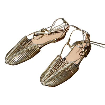 Le'Murmure纯手工编织凉鞋