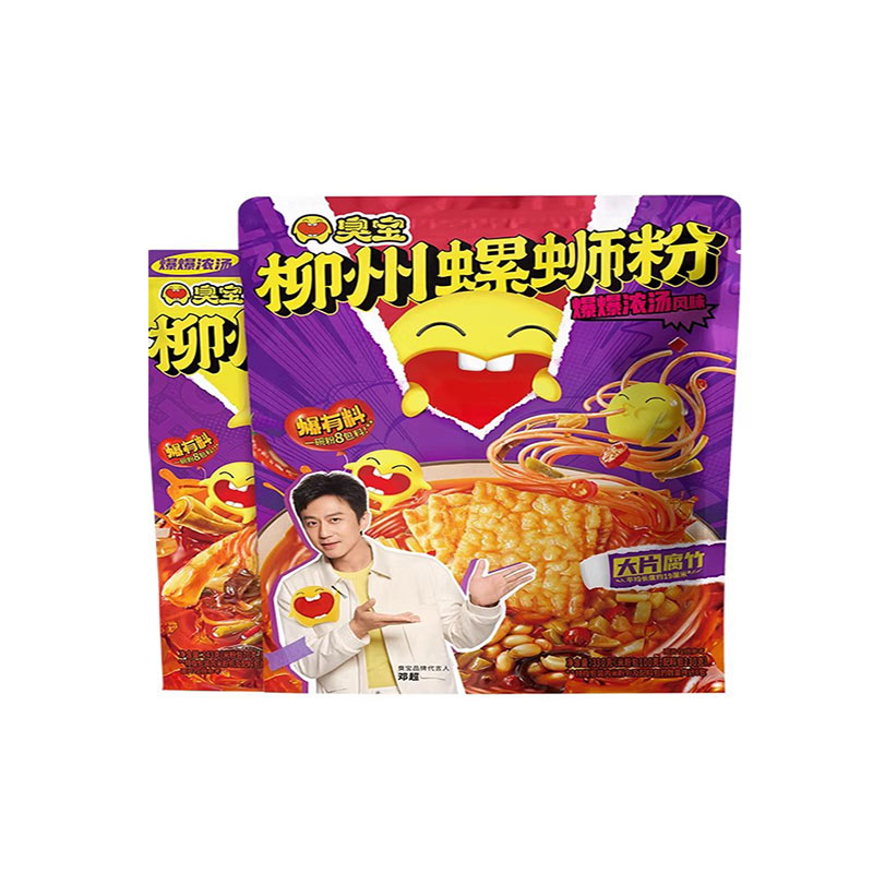 臭寶螺螄粉大片腐竹330g鄧超代言廣西柳州螺螄粉爆辣米線
