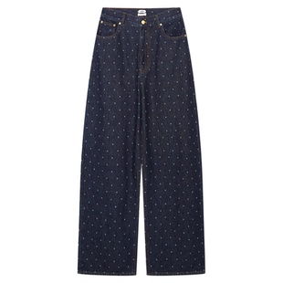 IMMI【波点牛仔长裤 七分裤】设计师品牌 no退可换 YOUNG买手店