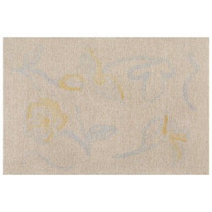 赛波斯巴西艺术家联名雨林花进口羊毛地毯高级感轻奢客厅房间卧室