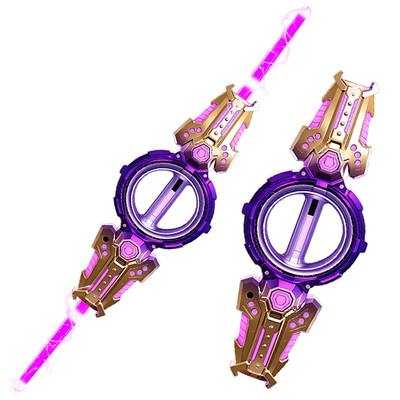 朴迪火旋剑双刃炫酷旋转光剑玩具