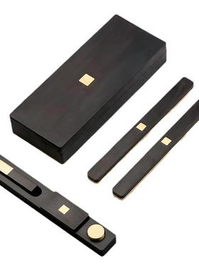 新中式风毛笔印章高档书法工艺品