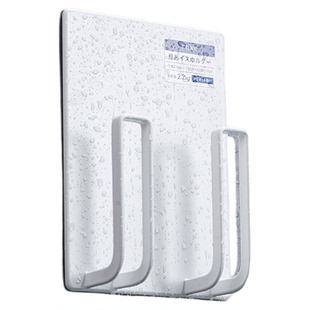 日本asvel 磁吸免打孔挂架凳子收纳上墙锅盖厨房纸巾保鲜袋置物架