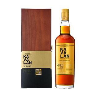 KAVALAN噶玛兰 经典独奏系列 FINO雪莉桶单一麦芽威士忌洋酒700ml