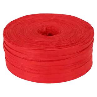 便宜加宽捆菜绳带轴红绳生料回料再生料红色防滑批子塑料捆扎绳子