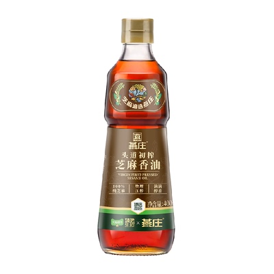 臻选初榨芝麻香油400mL