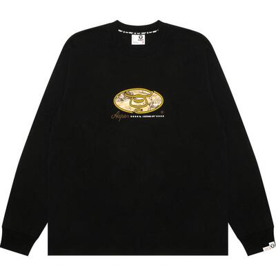 Aape潮流休闲宽松长袖T恤