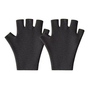 半指手套学生写字专用德绒发热防寒保暖骑车触屏打字露指隐形手套