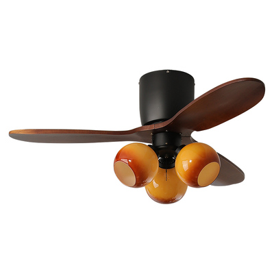 琦颖美式复古卧室餐厅风扇吸顶灯