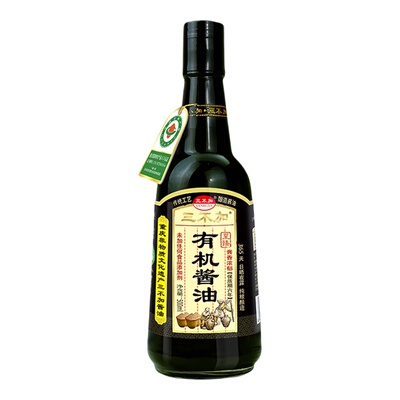 酱油纯粮酿造特级至臻有机酱油
