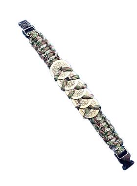 五帝钱铜钱手链旺财运店铺招财