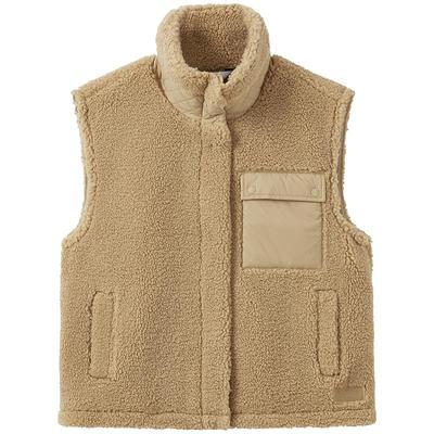 AIGLE艾高户外保暖抓绒马甲女