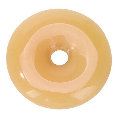 含秀水晶玻璃平安扣吊坠珠子