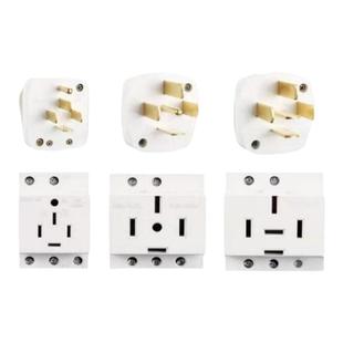 轨道式AC30三相五线16A/25A/32A/40A模数化380V~440V导轨插座插头