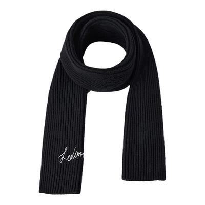 LEDIMWANG粗针刺绣针织围巾