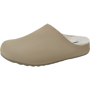 康莉雪地靴女款新款冬季加绒加厚勃肯鞋半拖内增高穆勒毛毛鞋棉鞋