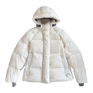 福利价！经典Junction白标羽绒服女士保暖派克大衣 欧标90白鸭绒