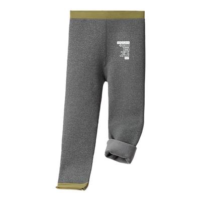 EBAER儿童加绒加厚A类保暖裤2025新款女童冬季男童校服神器秋裤