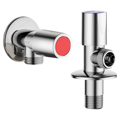 九牧加长角阀三角阀全铜冷热水阀门开关热水器三通八字阀家用