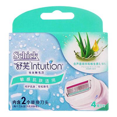 剃毛刀替换头schick女士舒适