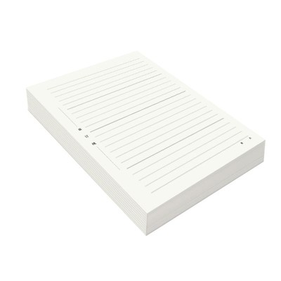 维克多利信纸稿纸16k信纸A4带横线横格加厚书信写信纸横格纸申请书写材料书信笺科数学作业纸双行信签纸