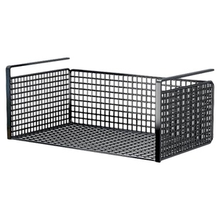 厨房橱柜下挂置物架多功能免打孔吊柜门下收纳架子悬挂式收纳神器