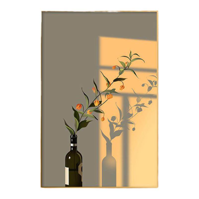 治愈光影植物客厅玄关装饰画