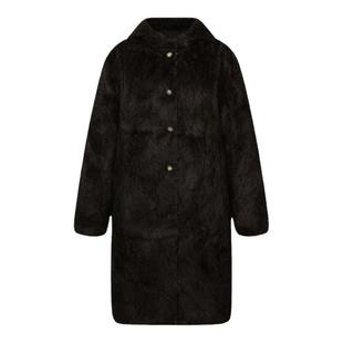 茉萱 可可小姐 非洲草原兔立领2025新款中古豪门千金款冬皮草女