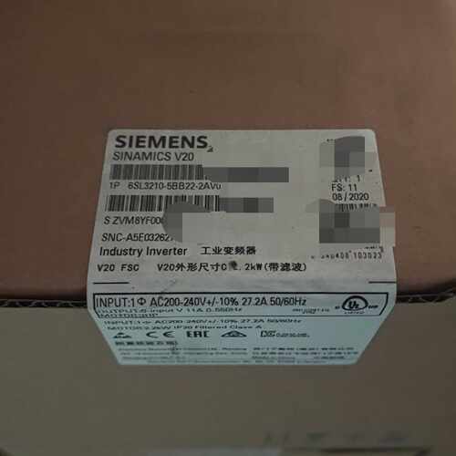 询价-6SL3210-5BB22-2AV0V20变频器，带滤-可维修