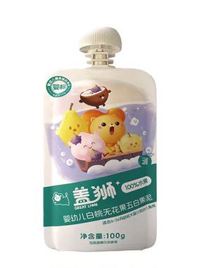 白桃无花果五白果泥5种搭配