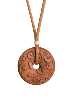 天然桃木平安扣吊坠官方旗舰店