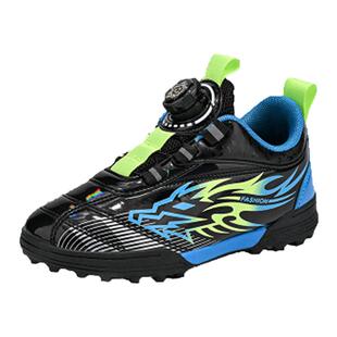 男童鞋足球鞋2026春季新款儿童旋转扣运动鞋中大童男孩碎钉训练鞋