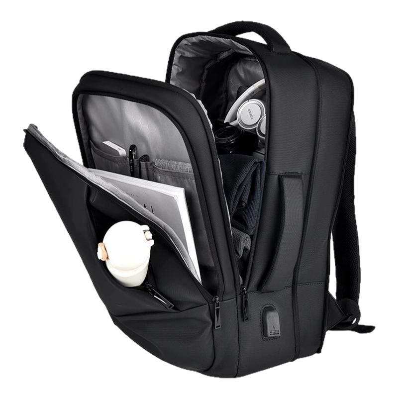 男士商务旅游双肩包大容量防水电脑包透气耐磨可扩容户外旅行背包 男士商务旅游双肩包大容量防水电脑包透气耐磨可扩容户外旅行背包